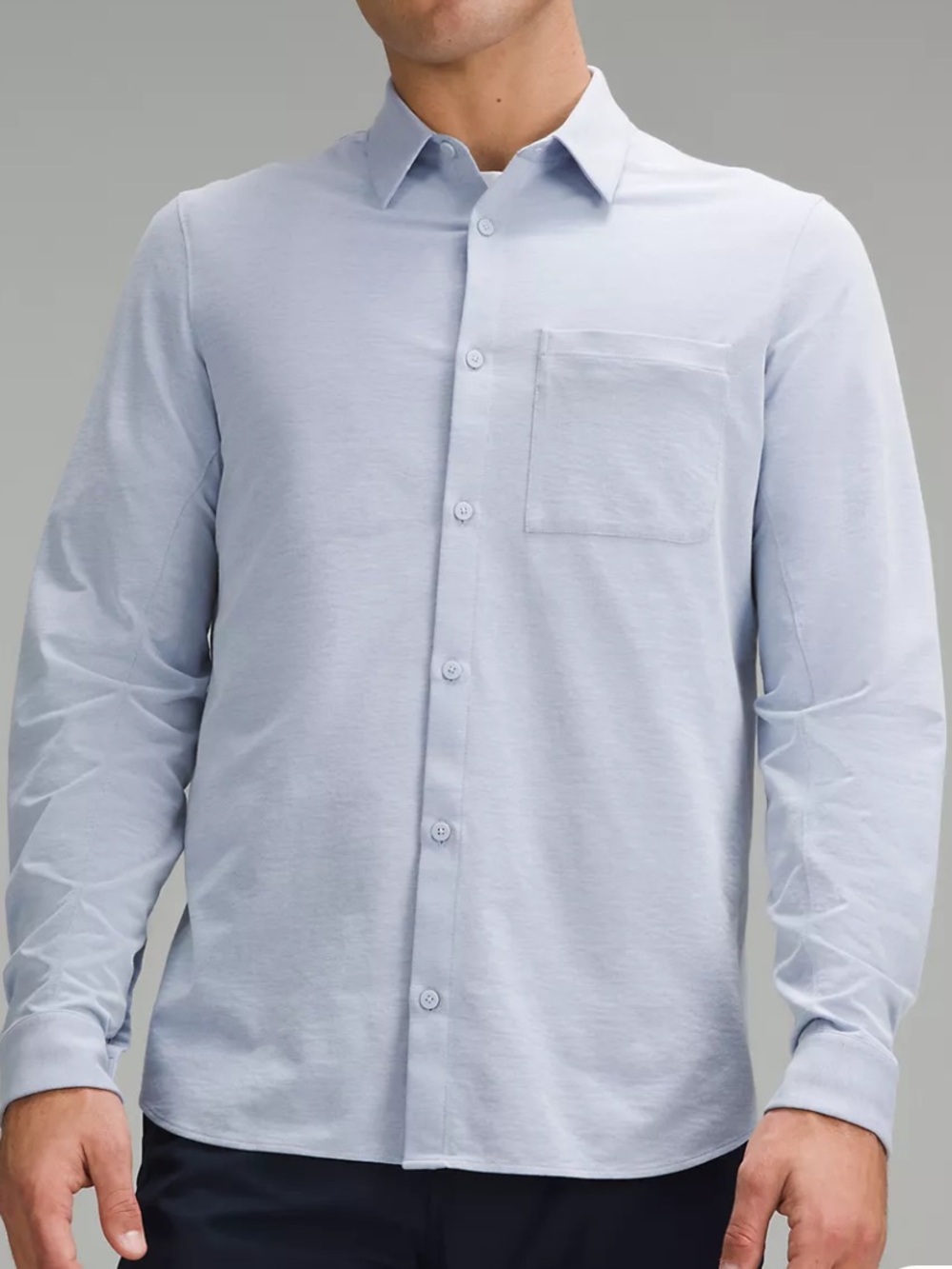 Lululemon Commission Long Sleeve Oxford Button Down Shirt Pocket - Size Small